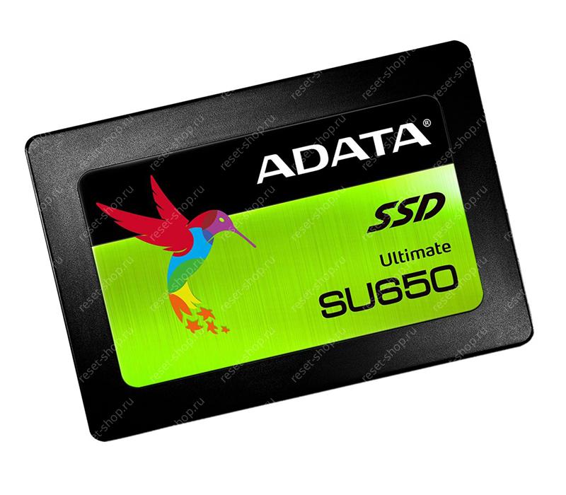 SSD накопитель 240Гб (2.5", SATA3) A-Data Ultimate SU650 ASU650SS-240GT-R (чипы 3D TLC)