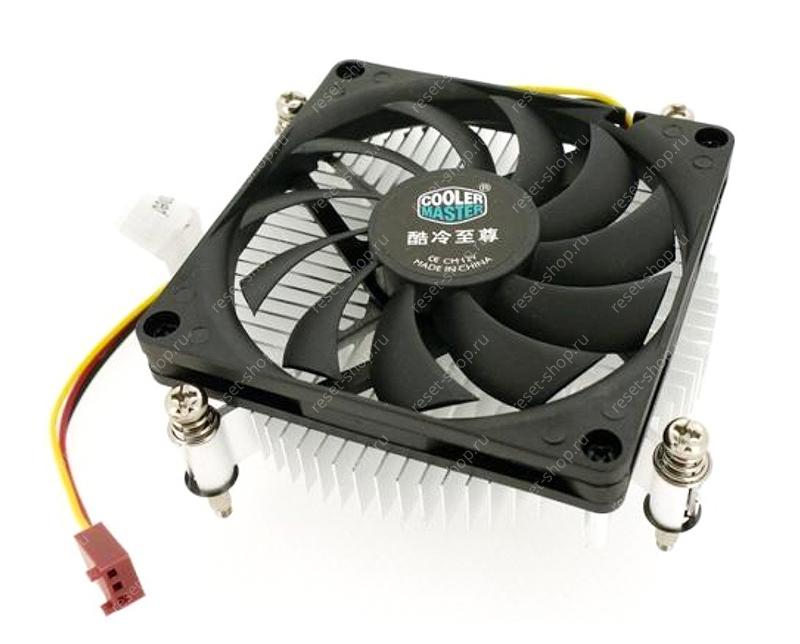 Кулер (INTEL 45W, 90x90 мм, 3 pin) Cooler Master H115 DP6-8D1SA-B1