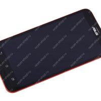 Модуль для смартфона Б/У 5.5" ASUS ZenFone 2 ZE551ML красный с рамкой