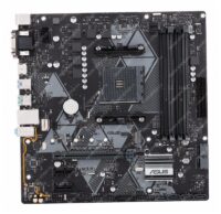 Сист.плата Б/У sAM4 ASUS PRIME B450M-A 4xDDR4,6xSATA,6xUSB, VGA,HDMI,DVI-D, PCI-E16, mATX