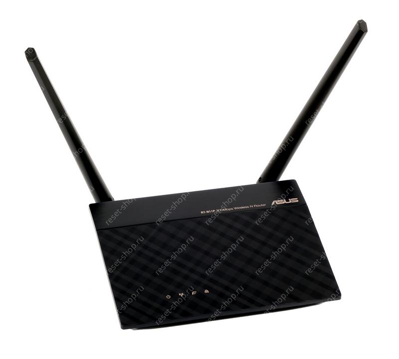 WiFi-маршрутизатор Б/У ASUS RT-N11P B1 / WiFi 2.4ГГц 802.11b/g/n, 4 порта 100 Мбит/сек