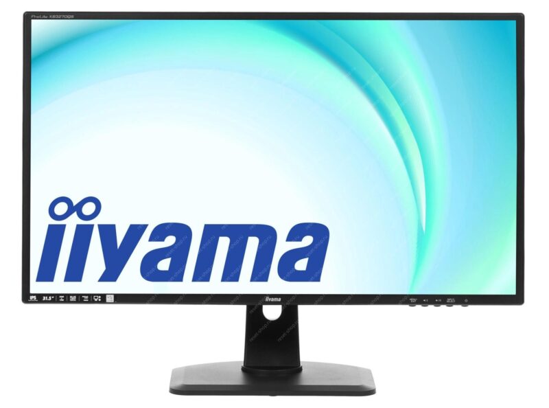 Монитор Б/У 31.5" Iiyama ProLite XB3270QS 2560x1440@60Гц IPS 4 мс, 250кд/м2, DP, HDMIx2 / ТОЧКА