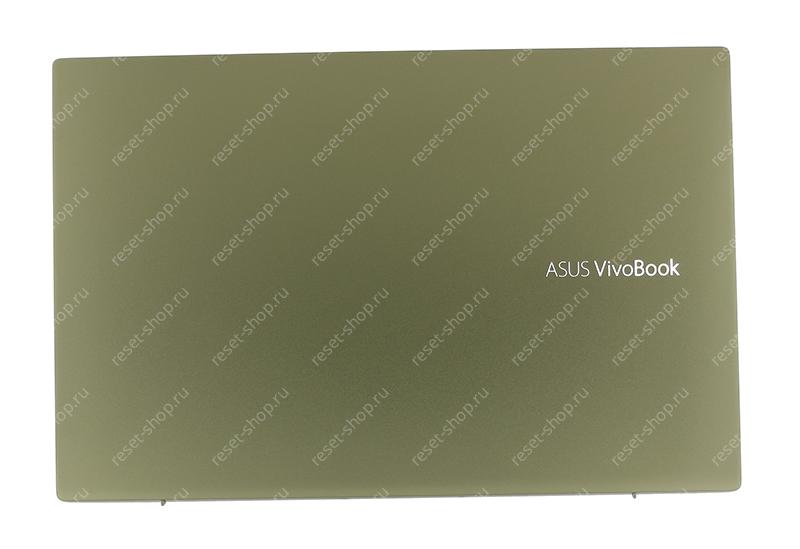 Корпус ASUS X432FA часть A (Крышка) зеленый с оранжевой рамкой