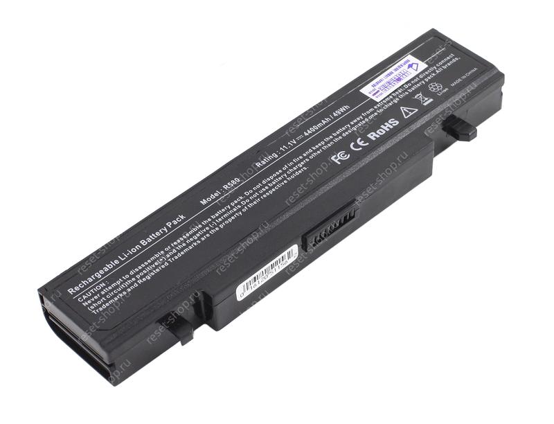АКБ для ноутбука Samsung (AA-PB9NC6B) / 11.1V, 4400mAh / 300E, R425, R428 черная