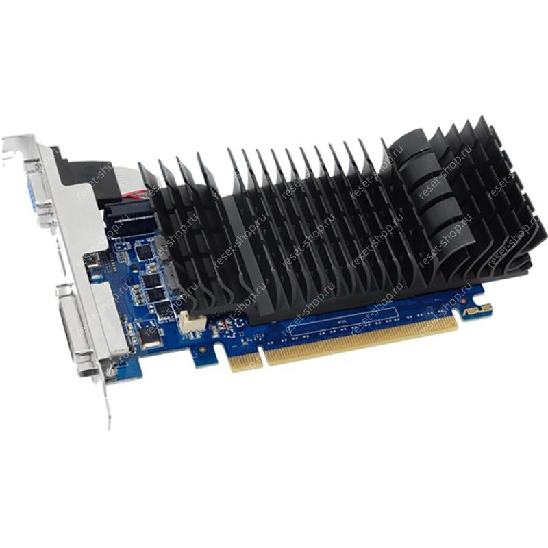 Видеокарта Б/У PCIeX ASUS GeForce GT 730 (2Гб GDDR4 64бит) DVI-D, HDMI, VGA