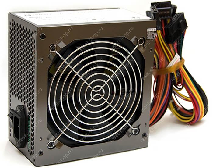 Блок питания 450Вт Krauler 120мм вентилятор, 20+4pin MB,4+4pin CPU, 4xSATA,2xMolex, 2x(6+2)pin PCI-E