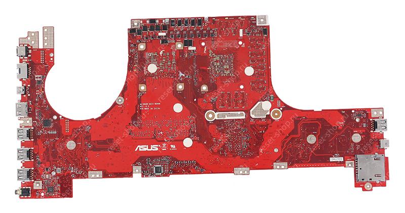 Мат.плата ASUS GL704GW rev. 2.2 неисправная на зап.части ДОНОР без разъема шлейфа матрицы