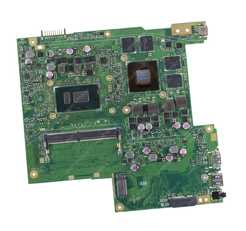 Материнская плата ноутбука ASUS X560UD (процессор I5-8250U, GTX1050 4Гб) / УЦЕНКА