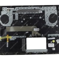 Клавиатура для ноутбука ASUS GL503VD топкейс черный, клавиши черные, с подсветкой