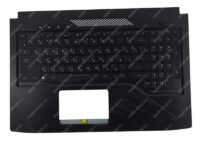 Клавиатура для ноутбука ASUS GL503VD топкейс черный, клавиши черные, с подсветкой