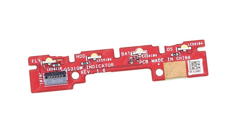Плата LED-индикаторов ASUS G531GW ORIGINAL