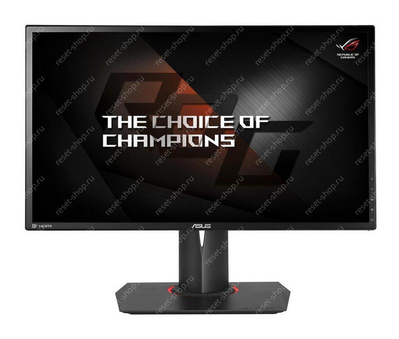 Монитор Б/У 24" ASUS PG248Q 1920x1080@180Гц TN 1 мс, 1000:1, 350 кд/м2, HDMI, DP черный ДЕФЕКТ