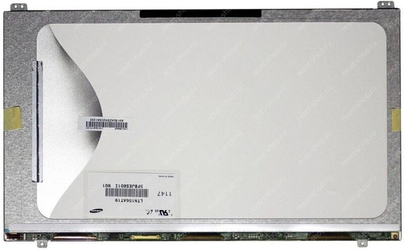Матрица Б/У 15.6" SLIM (40pin LVDS, слева) 1366x768 матовая LTN156AT19