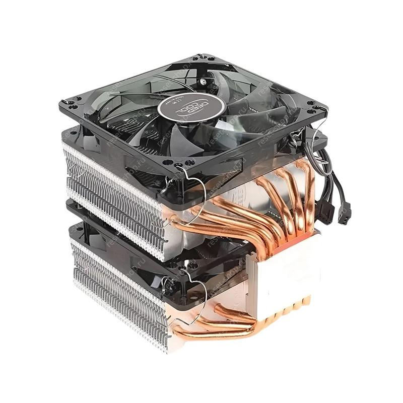 Кулер Б/У (INTEL 150W, 120x120 мм, 4+4 pin) DEEPCOOL Neptwin V2 DP-MCH4-NT