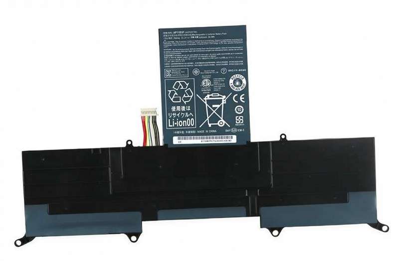АКБ для ноутбука Б/У Acer (AP11D3F) ORIGINAL / 11.1V, 3280mAh / Aspire Ultrabook S3 черная