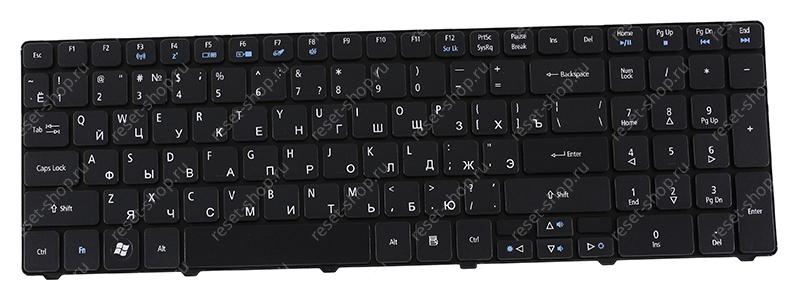 Клавиатура для ноутбука Б/У Acer Aspire 5810 черная