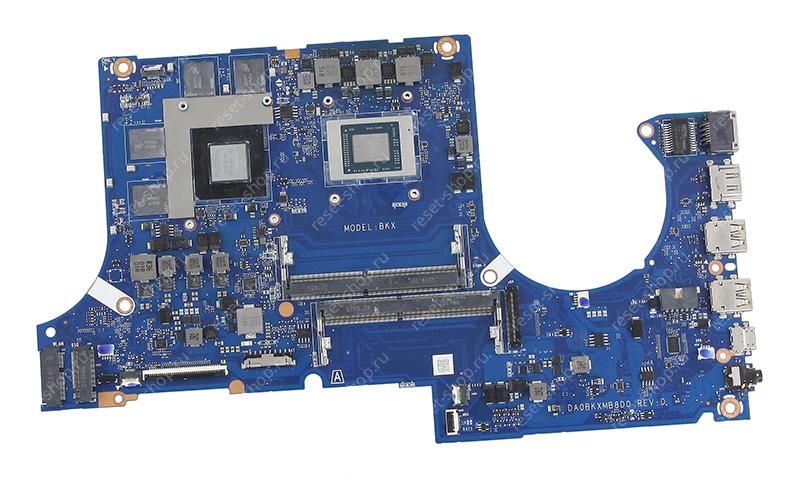 Материнская плата ноутбука Б/У ASUS FA506II rev 1.0 неисправная на запчасти ДОНОР