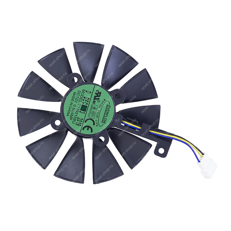 Вентилятор для видеокарты ASUS DUAL-GTX1060-3G Вентилятор для видеокарты ASUS DUAL-GTX1060-3G