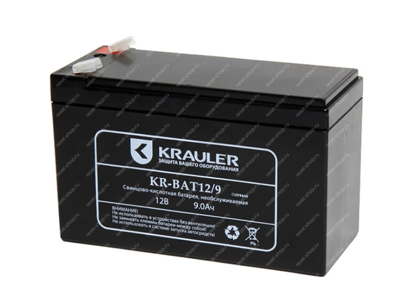 Батарея для ИБП 12V 9Ah KRAULER / KR-BAT-12/9 Батарея для ИБП 12V 9Ah KRAULER / KR-BAT-12/9