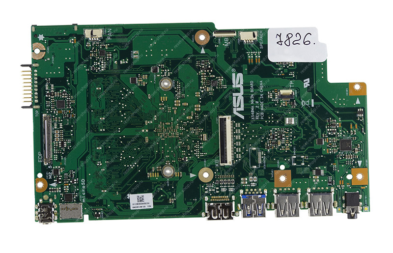 Мат.плата ASUS X540MA rev. 2.0 неисправная на запчасти ДОНОР Мат.плата ASUS X540MA rev. 2.0 неисправная на запчасти ДОНОР
