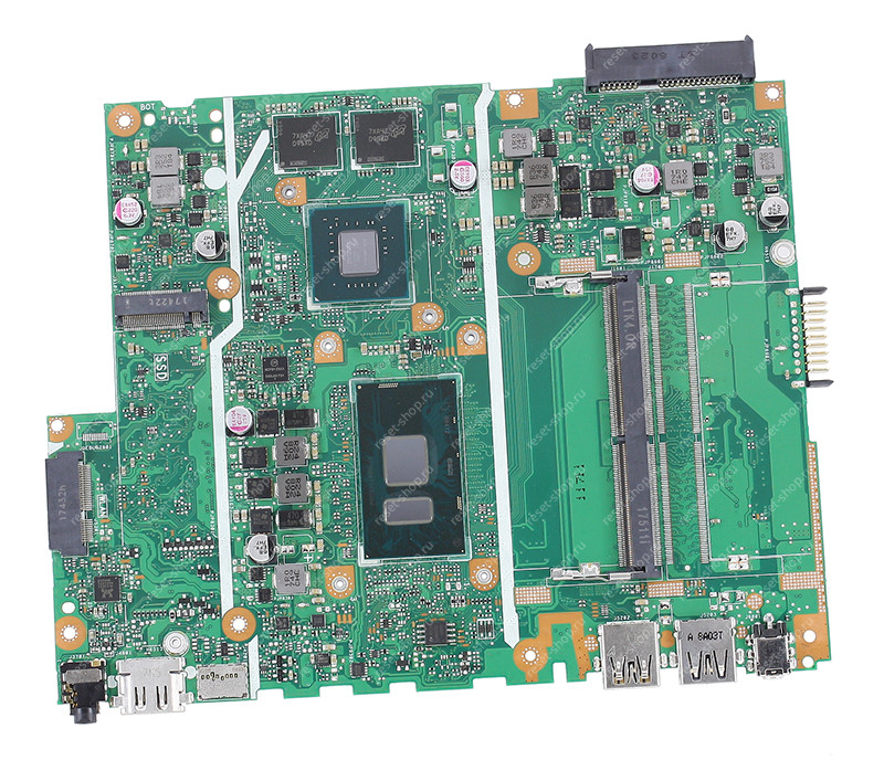 Материнская плата ноутбука ASUS X507UB (процессор I3-6006U) УЦЕНКА