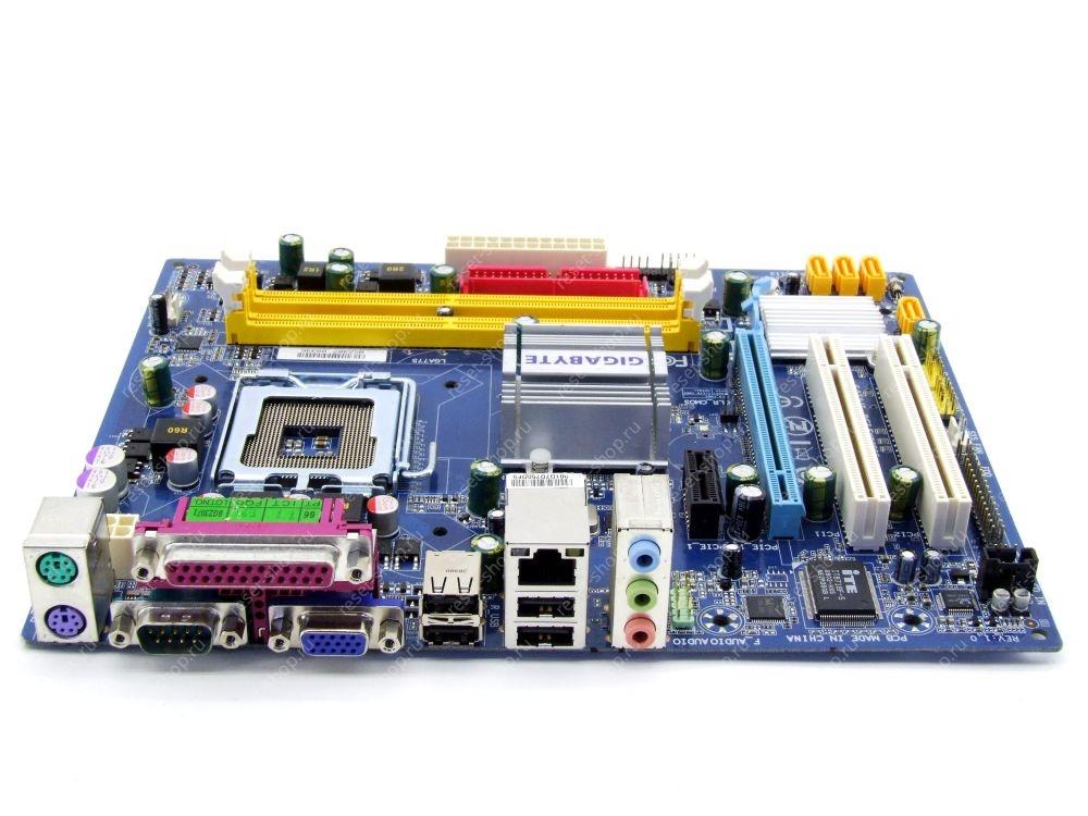 Сист.плата Б/У s775 GIGABYTE GA-945GCM-S2L: 2xDDR2, 4xUSB, 4xSATA, 1xVGA, 1xCOM, 1xLPT, mATX Сист.плата Б/У s775 GIGABYTE GA-945GCM-S2L: 2xDDR2, 4xUSB, 4xSATA, 1xVGA, 1xCOM, 1xLPT, mATX