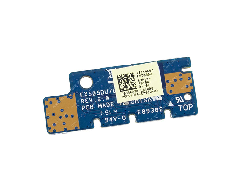 Плата LED-индикаторов ASUS FX505DU ORIGINAL Rev 2.0