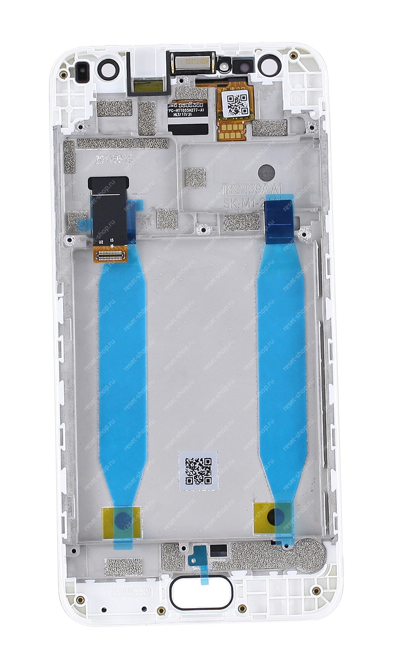 Модуль для смартфона 5.5" ASUS ZenFone 4 Selfie ZD553KL белый ORIGINAL с рамкой