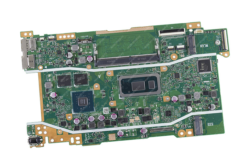 Материнская плата ноутбука ASUS X509FL (процессор I3-8145U, ОЗУ 4Гб, GF MX250 2Гб) / УЦЕНКА