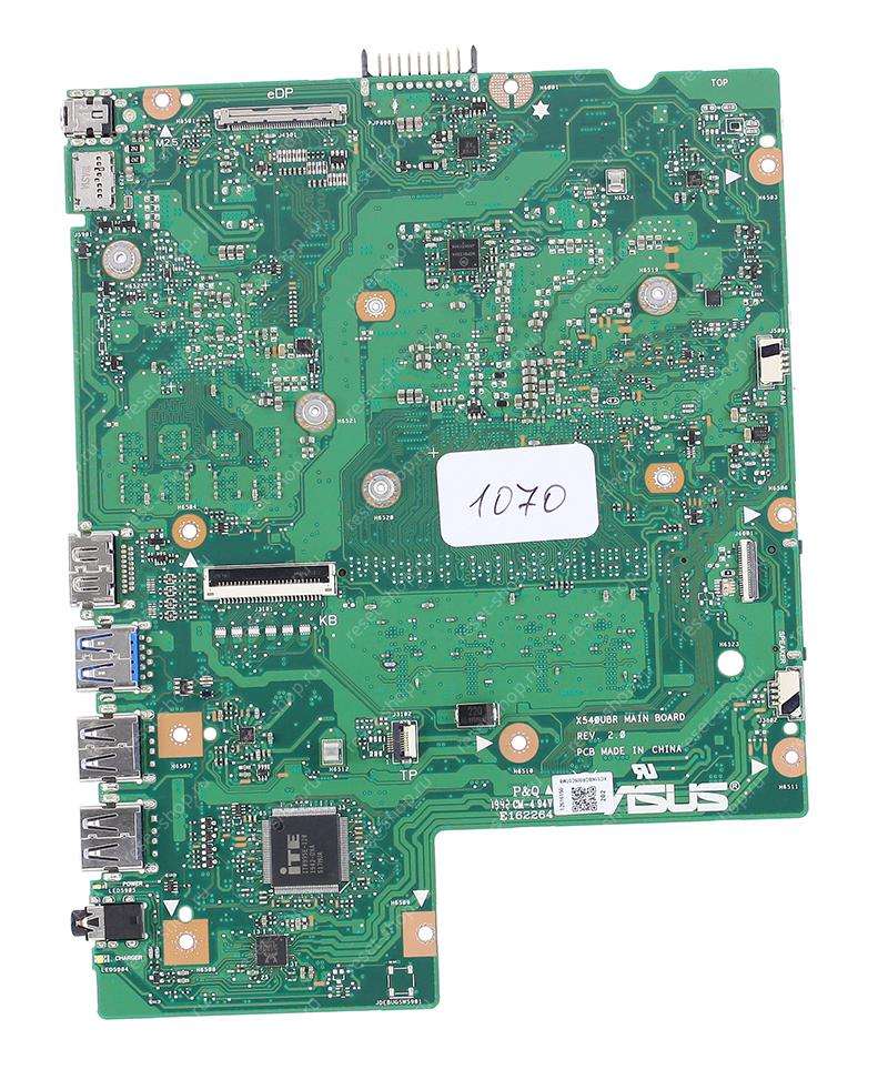 Мат.плата ASUS X540UBR rev. 2.0 неисправная на запчасти ДОНОР без BIOS Мат.плата ASUS X540UBR rev. 2.0 неисправная на запчасти ДОНОР без BIOS