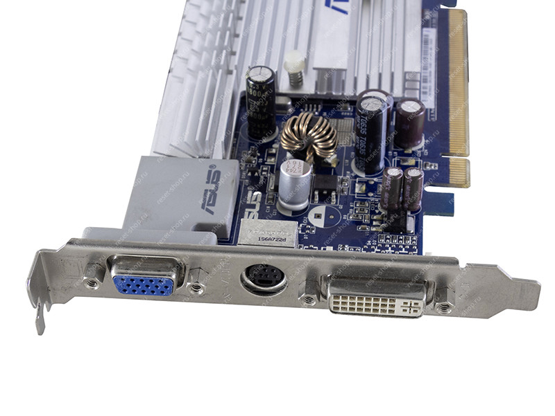 Видеокарта Б/У PCIeX GeForce 7200 GS ASUS (128Мб DDR2 64bit) DVI-I, VGA, TV-out Видеокарта Б/У PCIeX GeForce 7200 GS ASUS (128Мб DDR2 64bit) DVI-I, VGA, TV-out