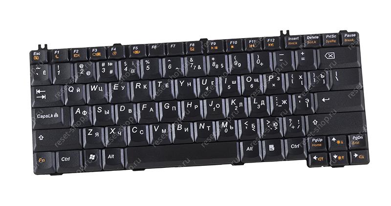 Клавиатура для ноутбука Lenovo G450 черная Клавиатура для ноутбука Lenovo G450 черная