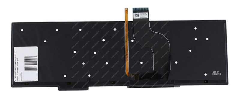 Клавиатура для ноутбука Sony VAIO SVT15 черная без рамки с подсветкой Клавиатура для ноутбука Sony VAIO SVT15 черная без рамки с подсветкой