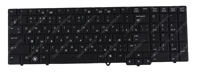 Клавиатура для ноутбука HP Probook 6540B черная Клавиатура для ноутбука HP Probook 6540B черная