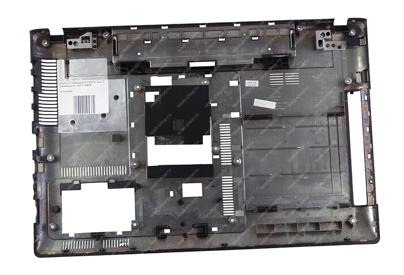 Корпус Б/У Samsung RV515 часть D (Нижняя часть) черный