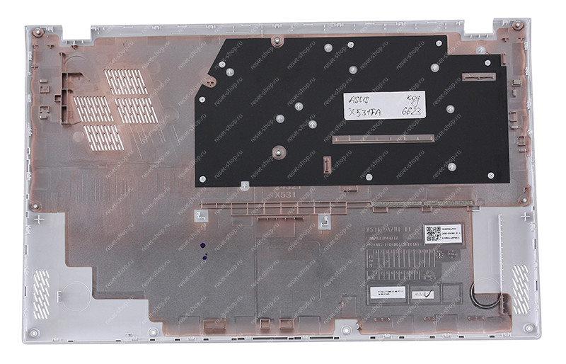 Корпус ASUS X531FA часть D (Нижняя часть) серебристый