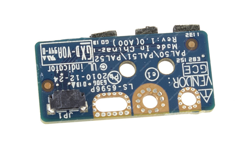 Плата LED-индикаторов Б/У Dell Latitude E6420 Rev 1.0 (A00)