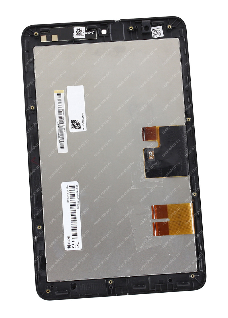 Модуль для планшета 7" ASUS ME172V черный ORIGINAL с рамкой