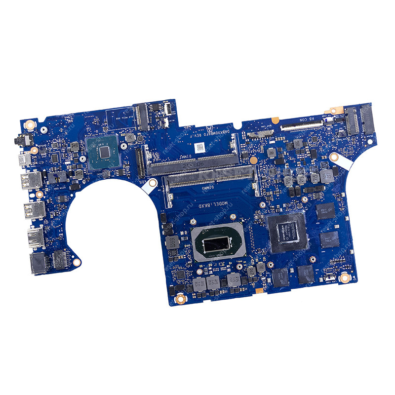 Материнская плата ноутбука Б/У ASUS FX506LH (процессор Intel i5-10300H) без мультиконтроллера Материнская плата ноутбука Б/У ASUS FX506LH (процессор Intel i5-10300H) без мультиконтроллера