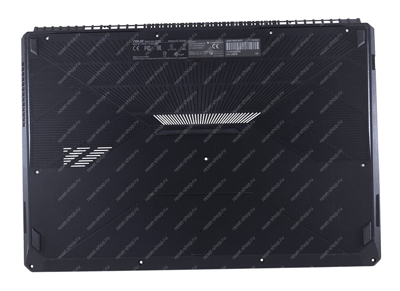 Корпус Б/У ASUS FX705DU часть D (Нижняя часть) черный