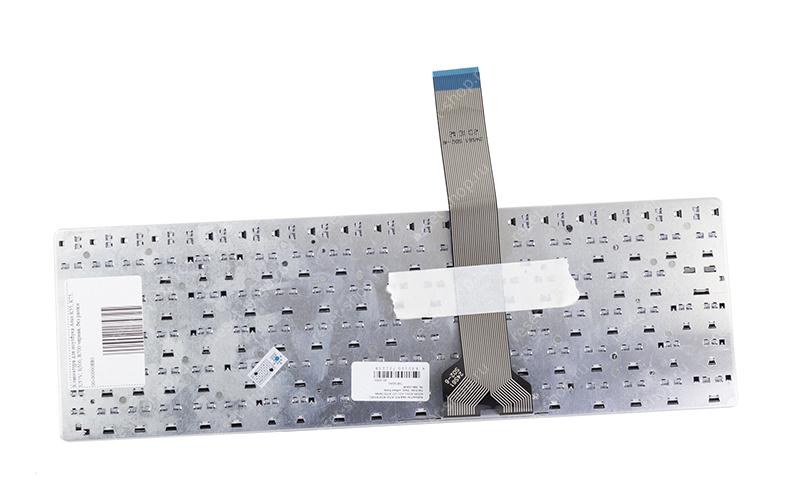 Клавиатура для ноутбука ASUS K55 черная без рамки Клавиатура для ноутбука ASUS K55 черная без рамки