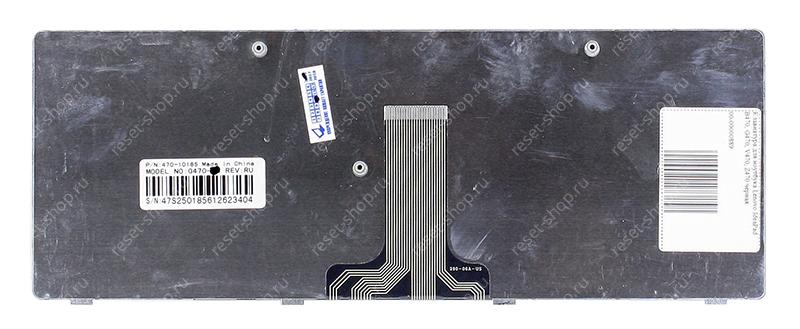 Клавиатура для ноутбука Lenovo IdeaPad B470 черная Клавиатура для ноутбука Lenovo IdeaPad B470 черная