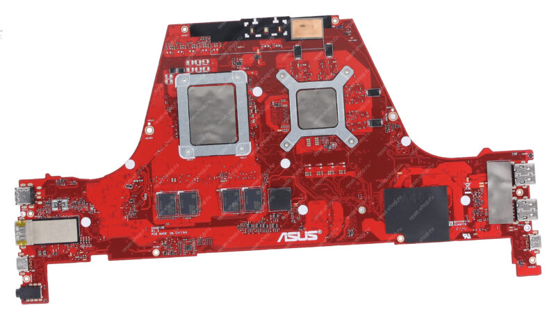 Материнская плата ноутбука Б/У ASUS GA401QE (процессор R7-5800HS, GeForce RTX 3050 Ti 4Гб)