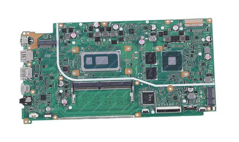 Материнская плата ноутбука ASUS X512FL (процессор I5-8265U, ОЗУ 4 Гб, GeForce MX250 2 Гб) / УЦЕНКА
