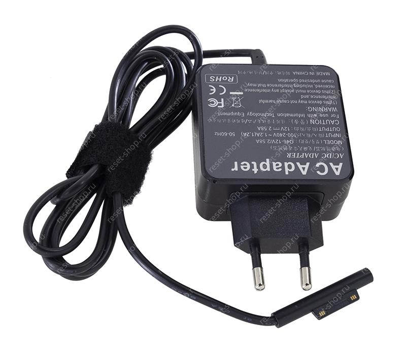 Блок питания для планшета Microsoft Surface PRO3 12V/2.58A стеновой