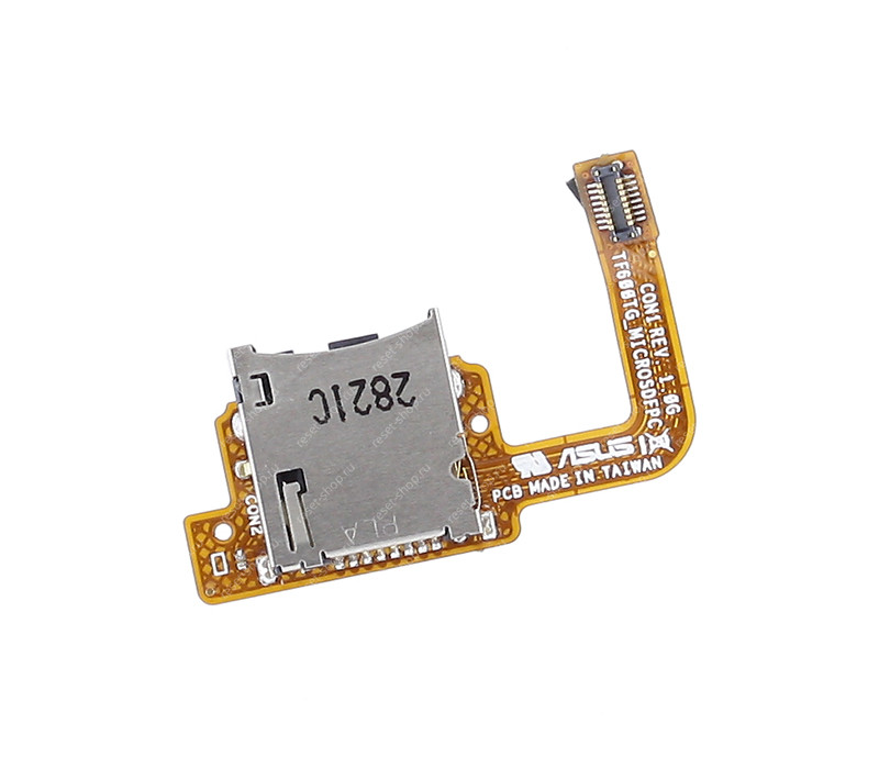 Шлейф для планшета Б/У ASUS EeePad VivoTab TF600T (разъем microSD) Rev 1.0G