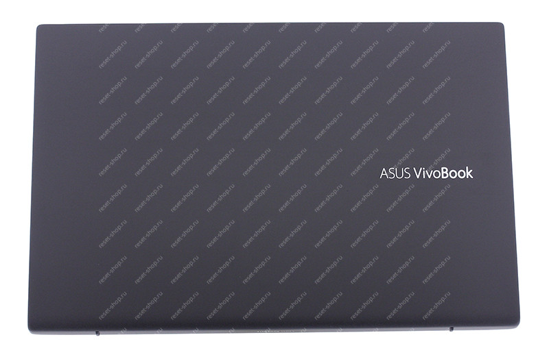 Корпус ASUS X431FA часть A (Крышка) темно-серый с синей рамкой