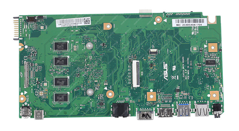 Материнская плата ноутбука ASUS X541SA (процессор Celeron N3710, ОЗУ 4Гб) / УЦЕНКА