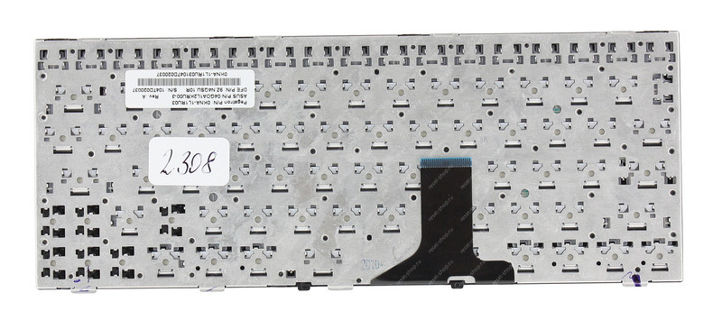 Клавиатура для ноутбука ASUS EEE PC 1005 черная с рамкой Клавиатура для ноутбука ASUS EEE PC 1005 черная с рамкой