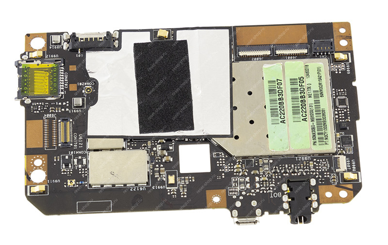 Материнская плата планшета Б/У ASUS ME173X ORIGINAL (1Gb, MT8125, 16Gb) / 60NK00B0-MB6200